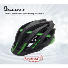 Helmet Scott Vanish evo black green satin 